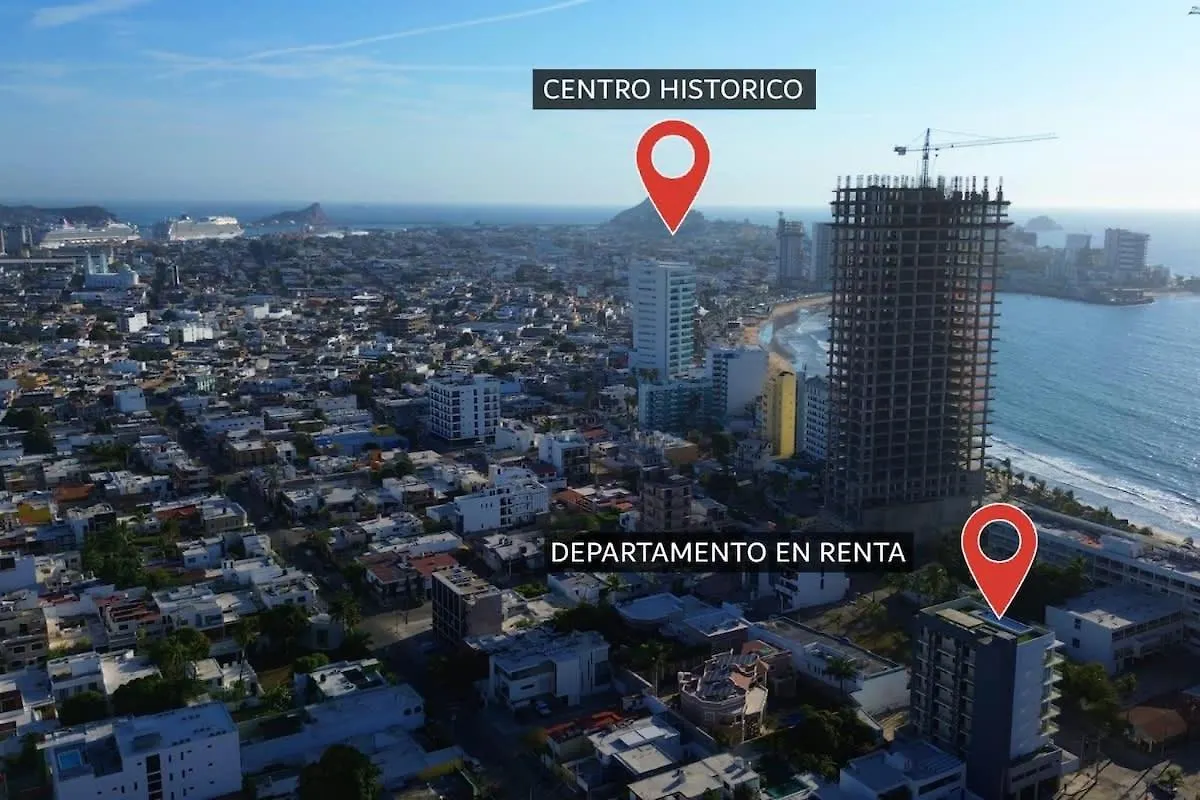 Casa vacanze Apartment 1 Block From The Malecon Beach View - Flamingo 601 Mazatlán Messico
